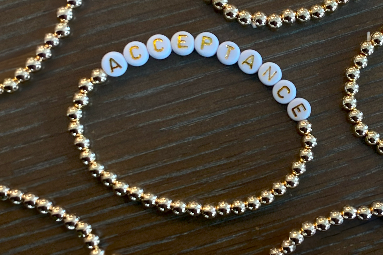 Acceptance Beaded Bracelet