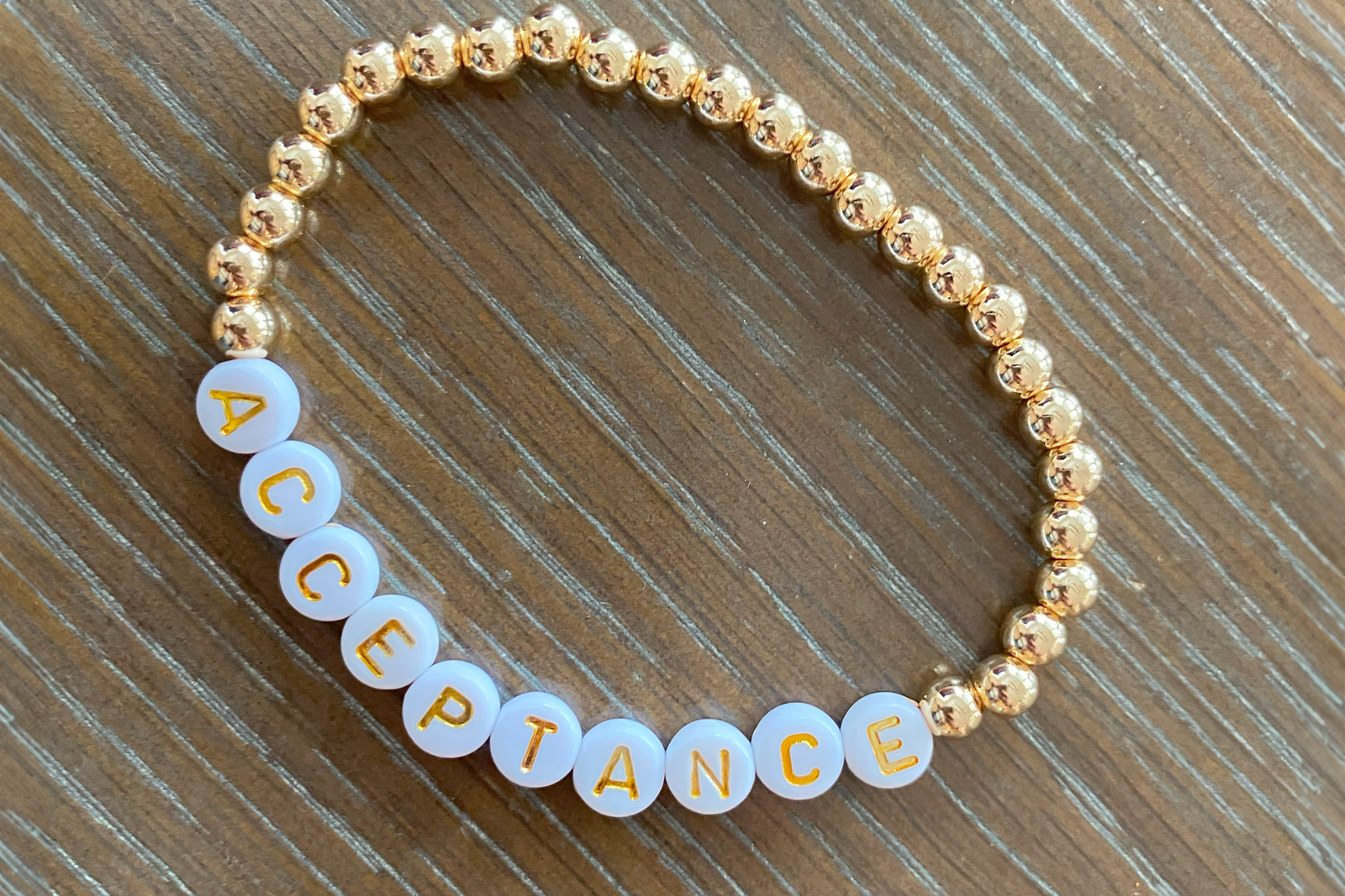 Acceptance Beaded Bracelet