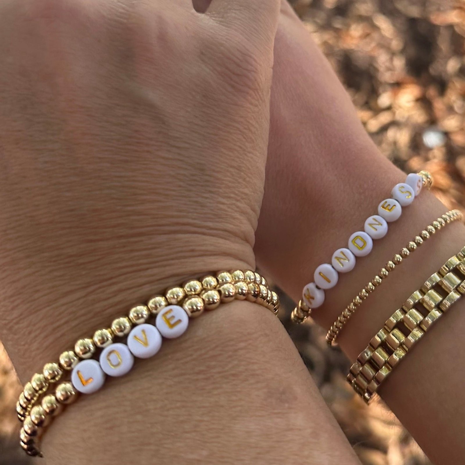 Love Beaded Bracelet