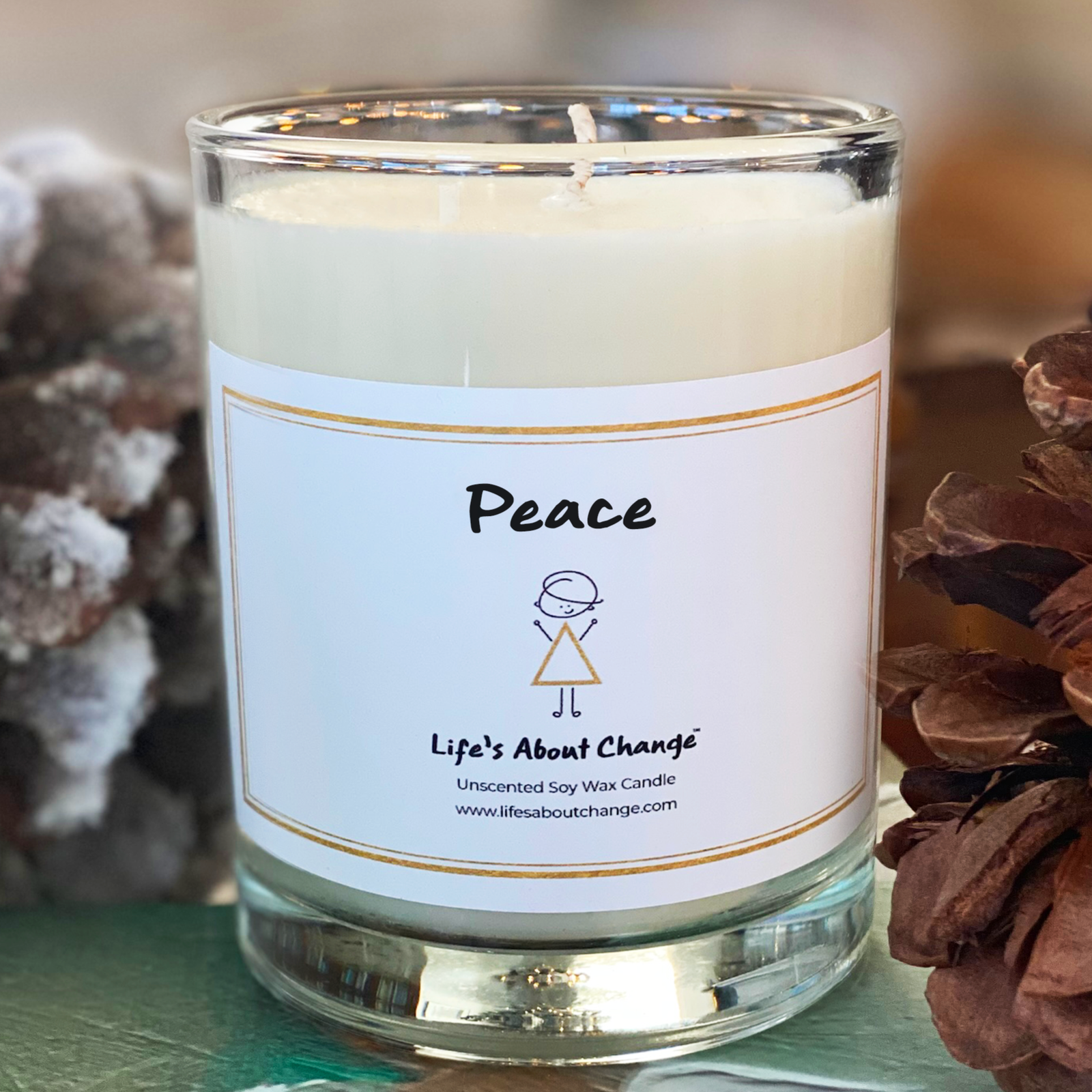 Peace  - Unscented Candle