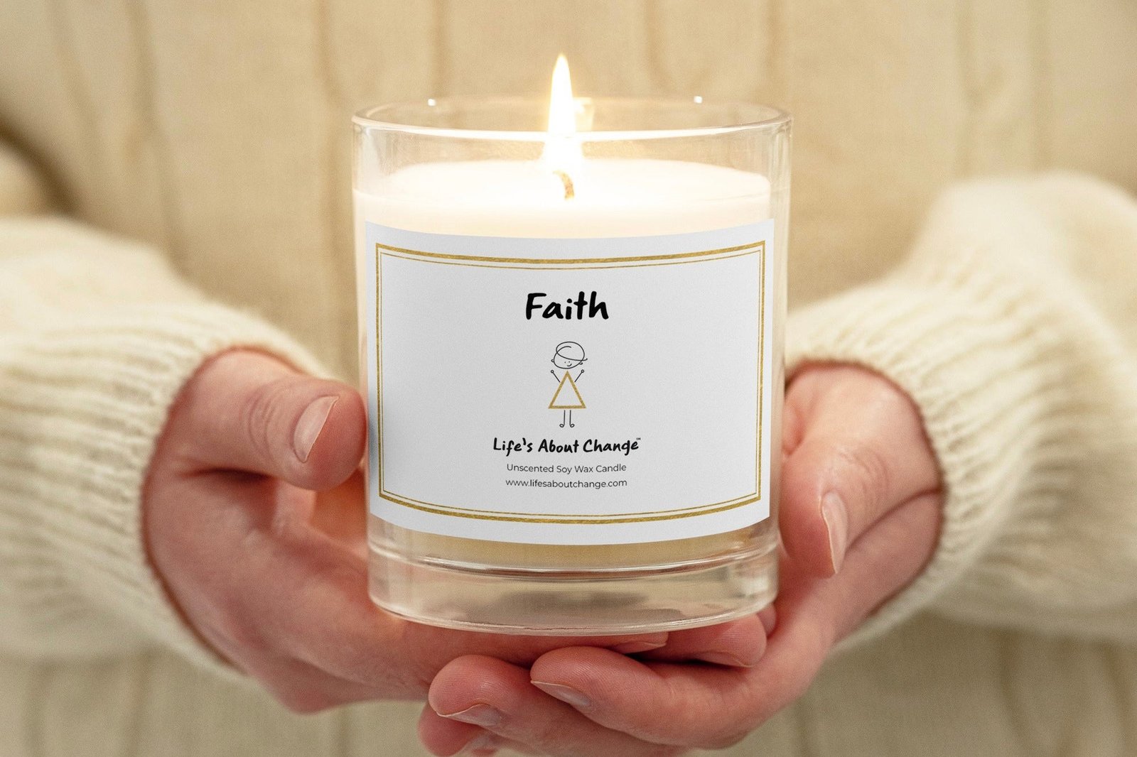 Faith - Unscented Candle