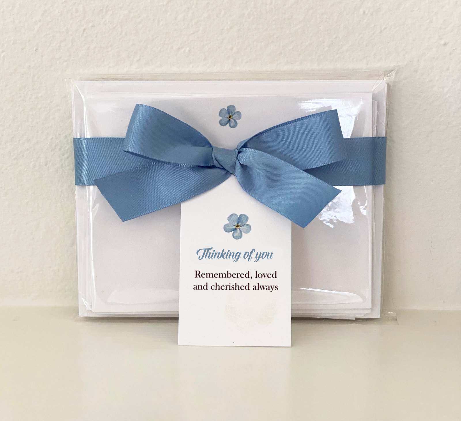 Thinking of You Notecards with Decorative Pen